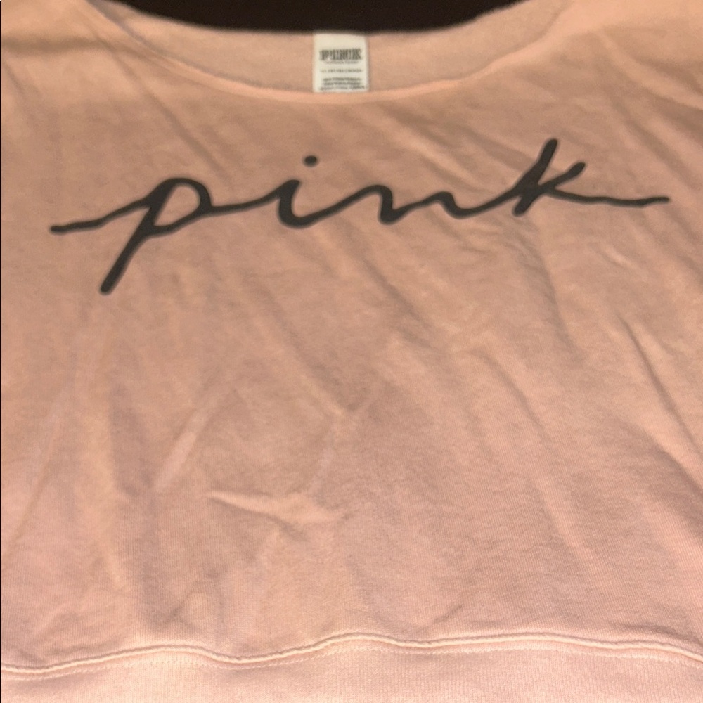 PINK Victoria's Secret Light Pink Sweatshirt